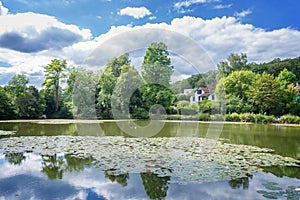 Etang de Corot in Ville d'Avray, Paris