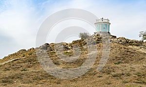 Eternal flame on Mount Mithridates in Kerch, Crimea