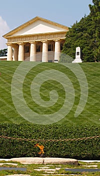 Eternal Flame over JFK's Grave