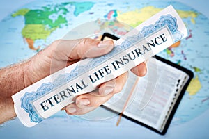 Eternal life insurance photo