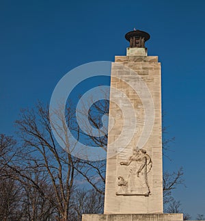 Eternal Peace Light on Gettysburg Battlefield