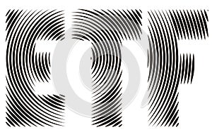 ETF - Exchange Traded Funds.