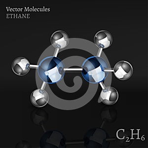 Ethane Molecule Image