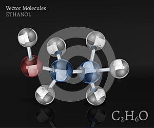 Ethanol Molecule Image