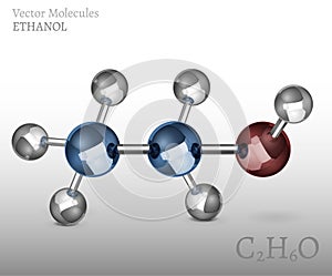 Ethanol Molecule Image