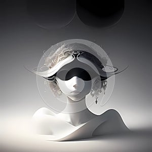 Ethereal Echoes - AI generated art photo