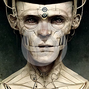 Ethereal Fusion of Anatomy and Cybernetics. Generative AI