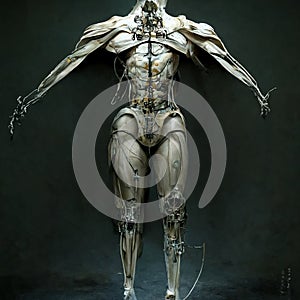 Ethereal Fusion of Anatomy and Cybernetics. Generative AI