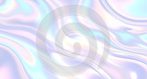 Ethereal Holographic Texture for Futuristic Design photo