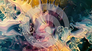 Ethereal Ink: Celestial Datamosh