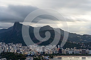 Ethereal Long Exposure of Modern Rio De Janeiro Under Christ Mountain