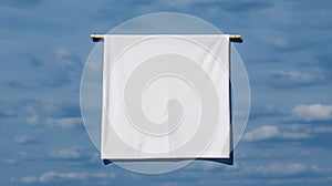 Ethereal Melchel Canvas Towel Hanging In The Sun