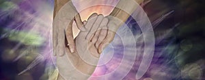 Ethereal Palm Reading Website Banner