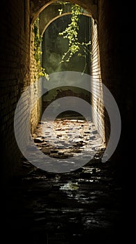 Ethereal Passage: A Captivating Journey Through the Enigmatic Tunnel photo