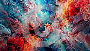 Ethereal Reverie: Abstract Nature in Motion, generative ai