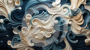 Ethereal Waves in Abstract Motion