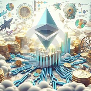 Ethereum. Bitcoin continues to grow.
