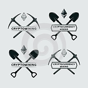 Ethereum mining symbol