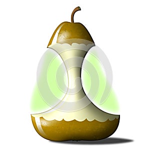 Etheric body of a pear