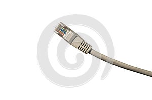 Ethernet cable close-up
