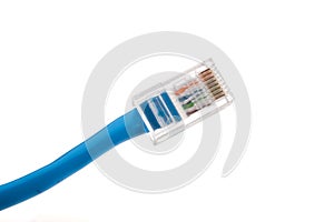 Ethernet cable connector photo