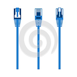 Ethernet Cables Vector