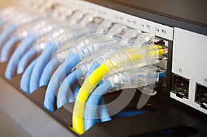 Ethernet Network Concept.