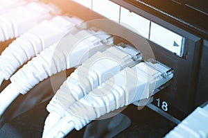 Ethernet Network Concept.