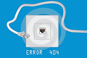 Ethernet port and cable error 404