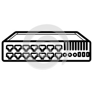 Ethernet switch icon