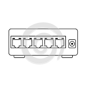 Ethernet Switch Icon