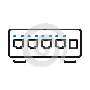 Ethernet Switch Icon