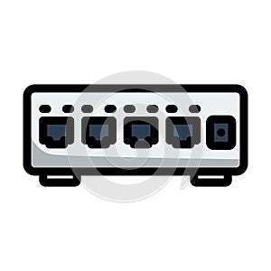 Ethernet Switch Icon