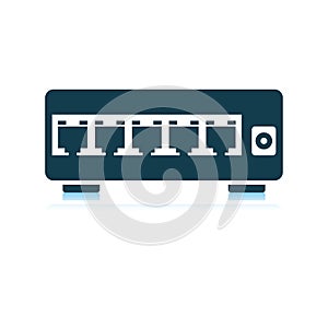 Ethernet switch icon