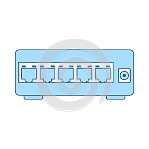 Ethernet Switch Icon