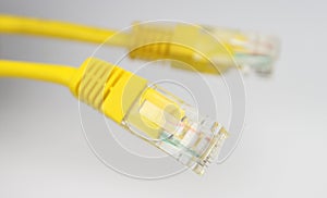 Ethernet yellow cable