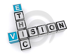 Ethic vision crossword photo