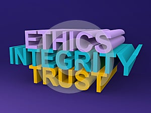 Ethics integrity trust