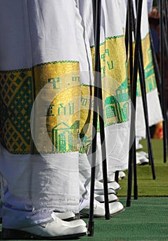 Ethiopia, Legs of Orthodox priests