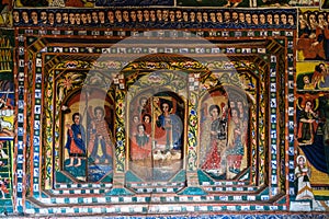 Ethiopia. Zege Peninsula in Lake Tana. Ura Kidane Mehret Church