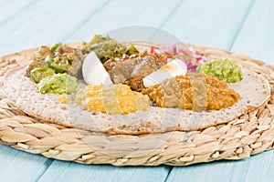 Ethiopian Feast - Injera photo