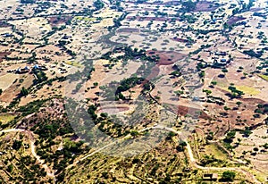 The Ethiopian Highlands, Hazwien plateau, Tigray, Ethiopia