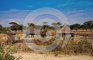 Ethiopian huts