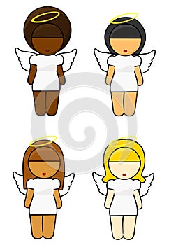 Ethnic Angel Girls