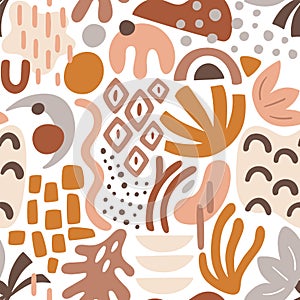 Ethnic Boho Style Seamless Pattern