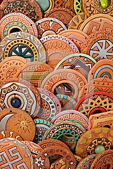 Ethnic Clay Beaded Jewelry