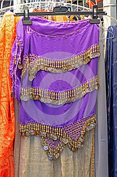 Ethnic dress with gold decoration
