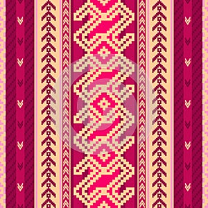 Ethnic fabric pattern