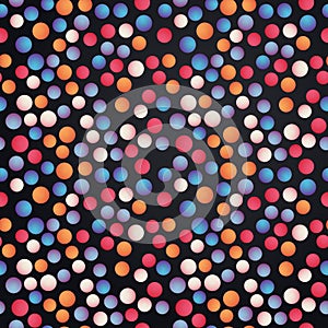 Geometric seamless pattern