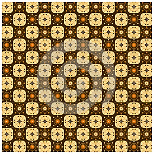 Ethnic geometric Pattern Adaptation from batik Indonesia